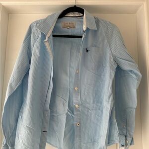 Jack Wills blue striped shirt
